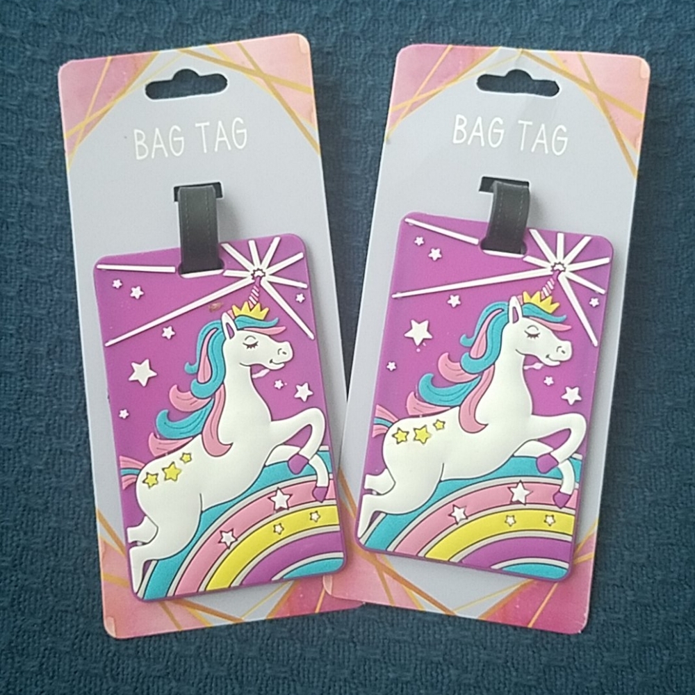 Unicorn Luggage Tags (Set of 2)